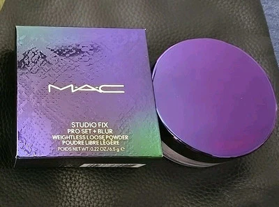 MAC STUDIO FIX PRO SET + BLUR Lavander Loose Powder Limited Edition SOLDOUT New - Image 1 of 4