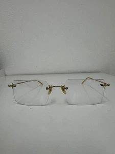 Oliver Peoples eyewear vintage ROC 55 18 135 Made in Japan Color Gold used - Picture 1 of 7