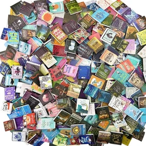 340 Teile Buch Miniaturen Set, Minibücher für Angst Bücherregal, Puppenhaus Deko... - Bild 1 von 4