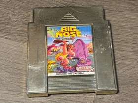 Big Nose the Caveman Nintendo Nes Cleaned & Tested Authentic