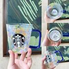 NEW Starbucks Cold Drink Cup Sea World Ocean Whale Glass Cup limited edition