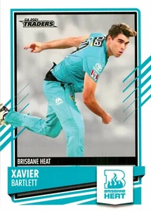 2021 2022 BRISBANE HEAT BBL Cricket Card XAVIER BARTLETT Traders - Picture 1 of 2