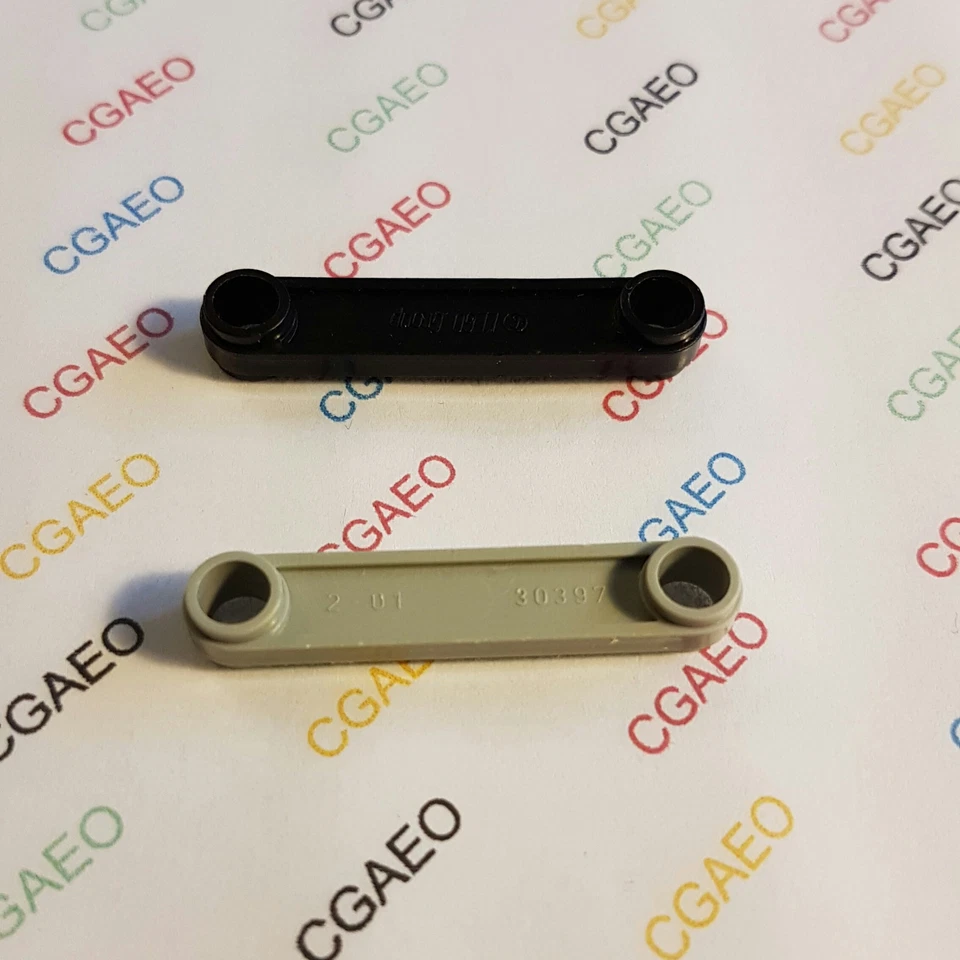 1 X Lego 30397 Technic, Link 1 x 5 - Black - Photo 1/1