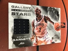 2013-14 Panini Court Kings - Kevin Garnett - GALLERY OF STARS - JERSEY #047/325