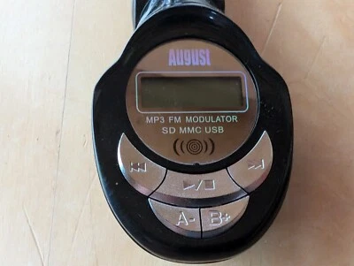 August MP3 FM Modulator (SD MMC USB) - Bild 1 von 2