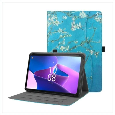 Universal Tablet Hülle PU  Stand Folio Handschlaufe verstellbar - Bild 1 von 4