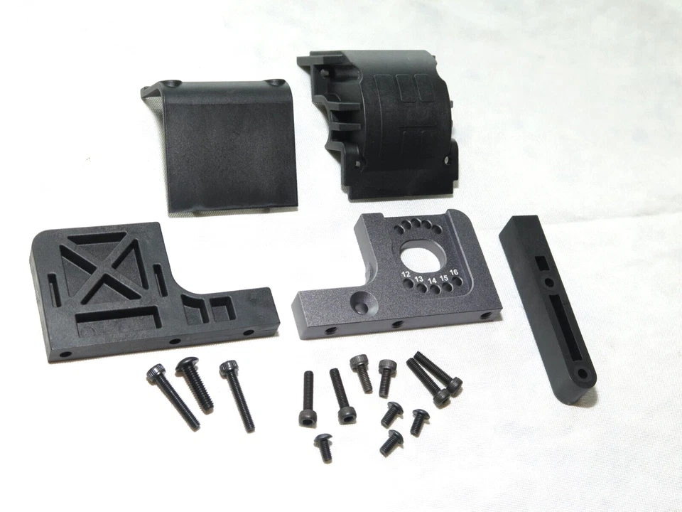 TKR9501 TEKNO MT410 2.0 MONSTER TRUCK CENTER DIFF MOTOR MOUNT PLATE SET - Image 1 of 1