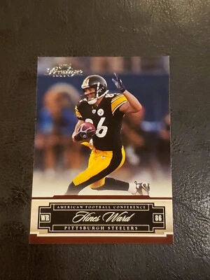 2007 Playoff Prestige Hines Ward #115 - Image 1 of 2