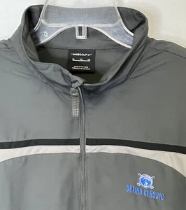 Boeing Classic ~ NikeGolf 1/4 cremallera rompevientos para hombre XL verde oliva bloque de color - Imagen 1 de 7