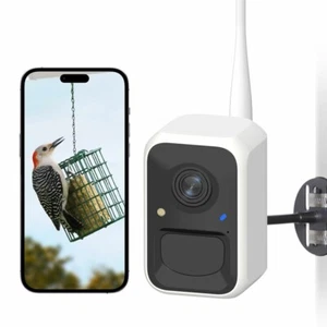 NETVUE Birdfy Smart AI Bird Feeder Camera Auto Capture Instant Identification ID - Picture 1 of 3