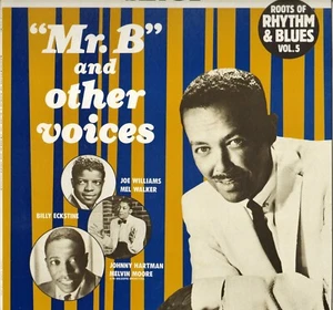 BILLY ECKSTINE "MR. B & OTHER VOICES" BLUES VOCAL JAZZ 80'S LP SAVOY JAPON - Picture 1 of 3