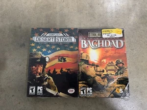 Conflict: Desert Storm + Road to Baghdad PC Game Bundle (2003) Complete Sealed - Picture 1 of 5
