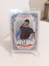 2022 Onyx Vintage Extended ANDREW PAINTER Blue Auto /400 - Philadelphia Phillies