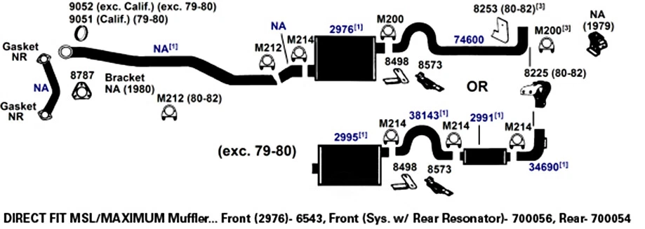 Conjunto de silenciador de escape AP escape 7540 para Toyota Prius 2001 Foto 1 de 1