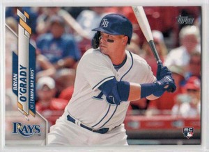 2020 Topps Series 2 Brian O'Grady #548 Tampa Bay Rays