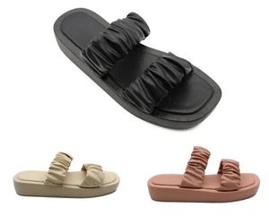 Sandalias informales deslizantes de verano para mujer con deslizadores de playa fiesta informales deslizantes - Imagen 1 de 14