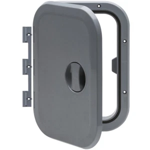 Access Hatch Caravan Boat Access Locker Hatch Grey 373x270 CANSB MADE IN ITALY - Picture 1 of 1