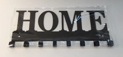 Nuevo INICIO Porta llaves para llaveros decorativos de pared para pared con 8 ganchos. Foto 1 de 4