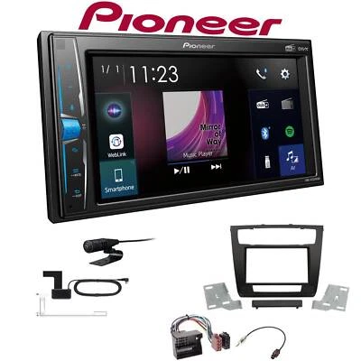 Pioneer Autoradio Bluetooth DAB+ für BMW 1er automatische Klima ohne Canbus - Bild 1 von 4