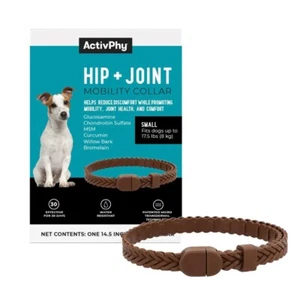 ActivPhy Hip and Joint Mobility Collar For Small Dogs up to 17.5 Ibs - Picture 1 of 3