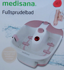 Medisana Fußsprudelbad FS-90L Fuß Massage Vibration Rotlichtfeld - ROSA NEU