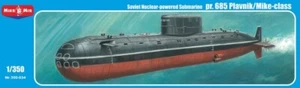 350-034 Mikro-Mir Pr.685 Plavnik/Mike-class, Soviet nuclear-powered submarine - Picture 1 of 1