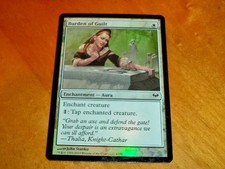 1x Foil - Burden of Guilt - Magic the Gathering MTG Dark Ascension