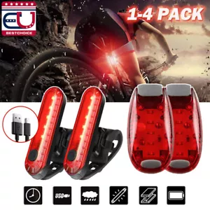 5LED Bike Bicycle Cycling Light Rear Tail Safety Warning Lamp fr Running Walking - Picture 1 of 19