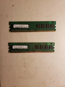 M378T2863QZS-CF7 Samsung Samsung 1GB 1Rx8 PC2-6400U DESKTOP RAM M378T2863QZS-CF7 - Picture 1 of 1