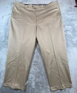 Pantalones de viaje inteligentes Roundtree & Yorke para hombre talla 48 x32 beige elástico - Imagen 1 de 8