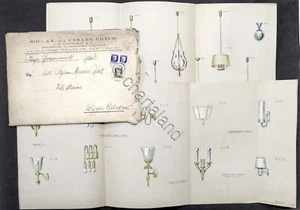 Catalogo Stampe Cesare Greco - Apparecchi Illuminazione Elettrica - 1937 - Foto 1 di 2