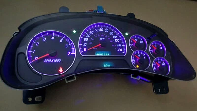 GMC ENVIY 2006-2009 CUADRO DE INSTRUMENTOS VELOCÍMETRO REMAN RECONSTRUIDO Programa Foto 1 de 4