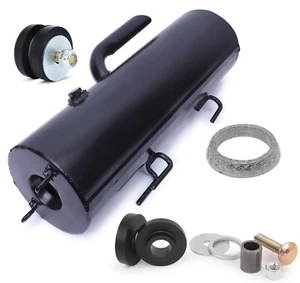 Muffler Silencer W/Exhaust Seals Fits Polaris RANGER CREW 800 2010-2014 - Picture 1 of 12