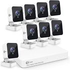 XVIM 1080P Wired Security Camera System Night Vision 8CH H.265+ 5MP Lite DVR Kit