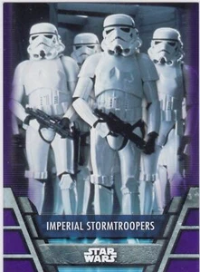 2020 Topps Star Wars Holocron Purple Parallel #EMP-3 Stormtroopers 08/10 - Bild 1 von 1