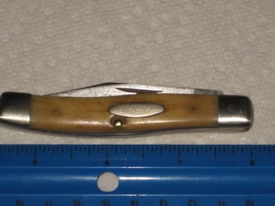 lot F, vintage knife, Case XX 52032 SSP Stockman, 2 dot 1978, Stag handles, old - Image 1 of 4