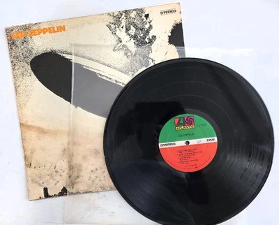 1969 LED ZEPPELIN Debut Album SD 8216 ATLANTIC - 1st Press ST-A-681642-B -Exc. - Image 1 of 4