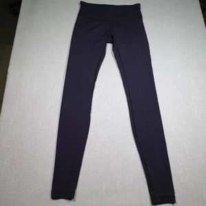 Lululemon Pants Womens 6 Purple High Rise Full Length Yoga Leggings Athletic Gym - Picture 1 of 11