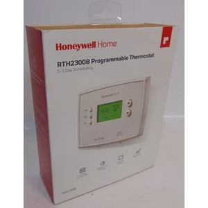 Termostato programable Honeywell 5-2 días RTH2300B fácil de usar retroiluminado calor frío - Imagen 1 de 7