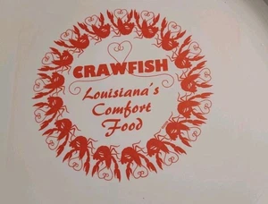 Louisiana Cajun Crawfish Boil Serving Trays Party Decoration 11"/13" round - Picture 1 of 6
