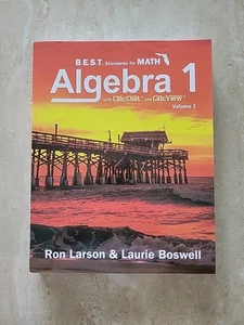 FLORIDA BEST ALGEBRA 1 VOLUME 2 - Picture 1 of 9