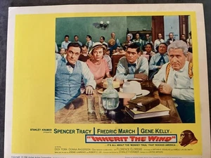 INHERIT THE WIND 1960 Original Vintage Lobby Card with Spencer Tracy - Picture 1 of 11