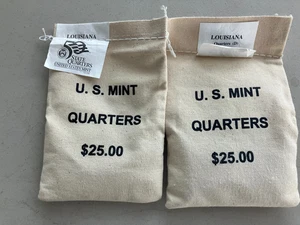 Louisiana State Quarter Bags P and D US Mint. Sealed - Picture 1 of 2