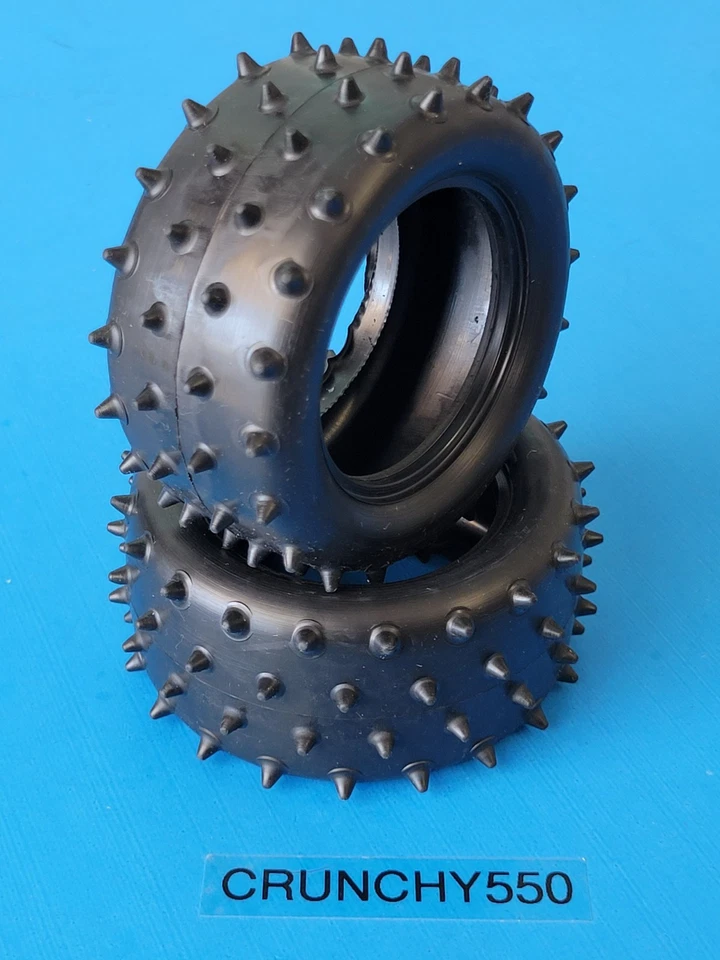 Duratrax 1.9" Buggy Rear Pin Spike Tires DTXC5113 Kyosho Losi Tamiya RC10 RC - Image 1 of 4