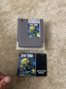 Time Lord (Nintendo NES, 1990) Cartridge & Instruction Manual Tested & Authentic - Picture 1 of 11
