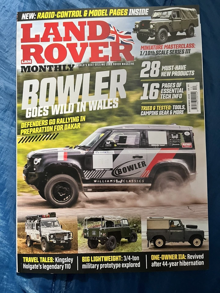 LAND ROVER MONTHLY MAGAZINE DECEMBER 2025 ~ NEW ~ - Image 1 of 3