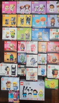 LEGO BrickHeadz Bóveda Coleccionista 31 Juegos Sellados Mascotas Disney Pixar Marvel + Más Foto 1 de 4