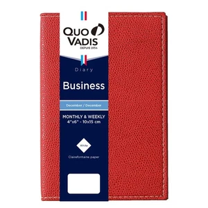 Quo Vadis 2026 Edition Business/Club Planner Diary (Weekly Vertical, Starting D_ - Picture 1 of 9
