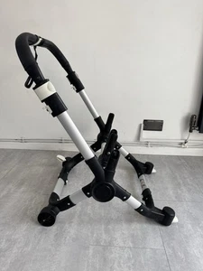 Bugaboo Donkey V1.1 2 Button Chassis Pram Pushchair Silver Frame Replacement - Imagen 1 de 16