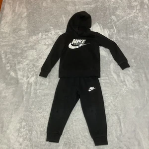 Nike Little Boys Futura Cuello Redondo Sudadera Y Pantalones de Sudadera Conjunto de 2 Piezas 3T Jogger - Imagen 1 de 8